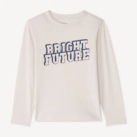 T-shirt garçon texte Bright Future coton – NounaBaby Dakar