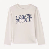 T-shirt garçon texte Bright Future coton – NounaBaby Dakar